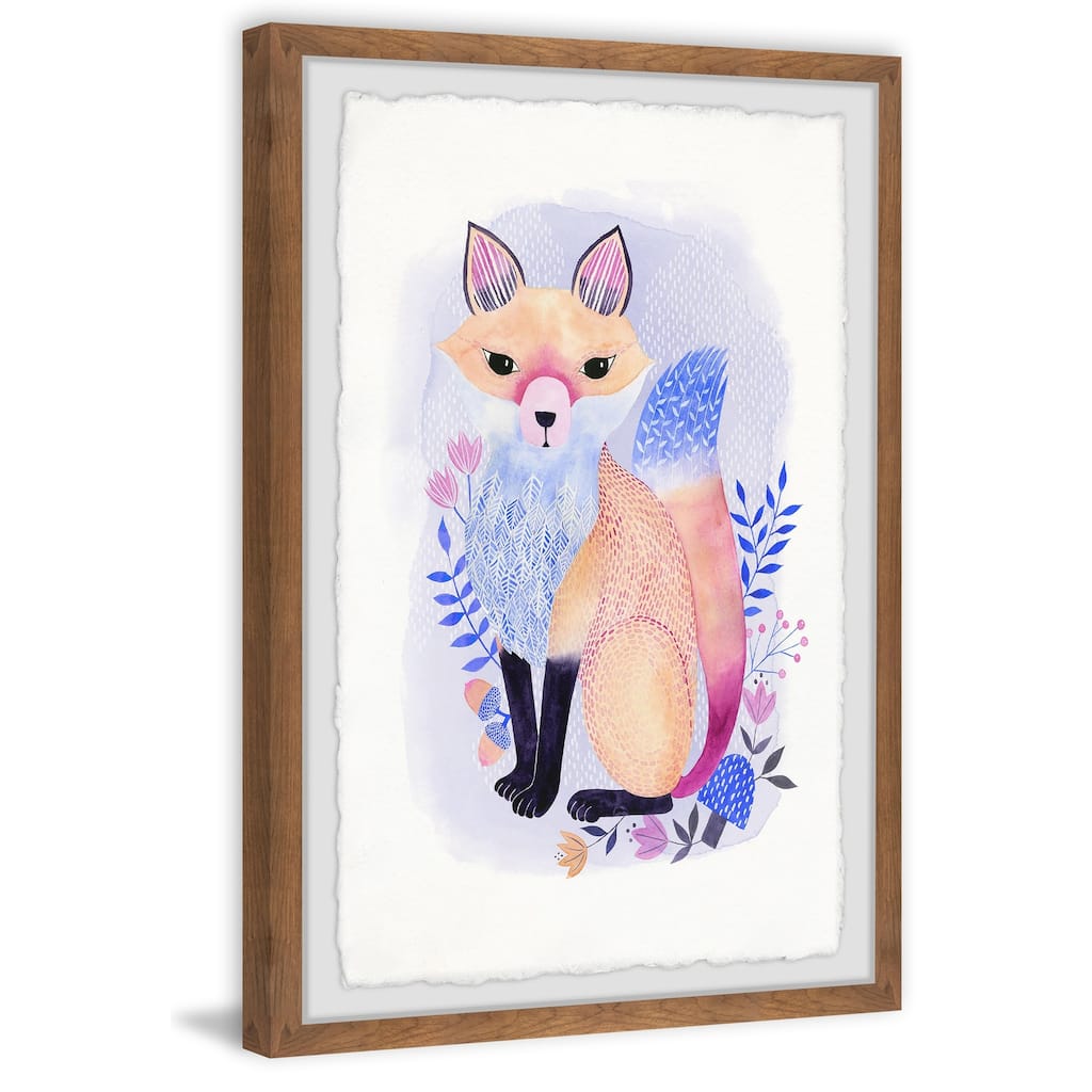 Enchanting Forester I Framed Wall Art, Elegant Home Touch - Sophisticated Artwork for Refined Décor