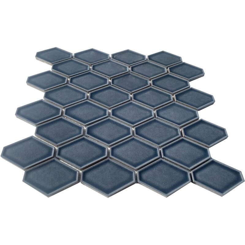 Century Clipped Diamond Porcelain Mosaic Tile