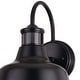 preview thumbnail 14 of 14, Cody Dark Bronze Motion Sensor Dusk to Dawn Outdoor Wall Light Farmhouse Metal Shade - 9.25-in W x 11.25-in H x 10.5-in D
