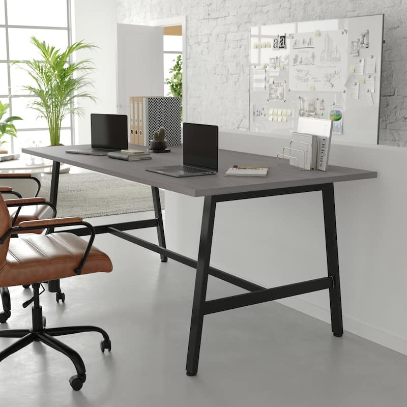 Commercial Conference Table with Laminate Top and A-Frame Base