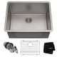 preview thumbnail 96 of 158, KRAUS Standart PRO Undermount Single Bowl Stainless Steel Kitchen Sink 23 inch (23"L x 18"W x 10.25"D)