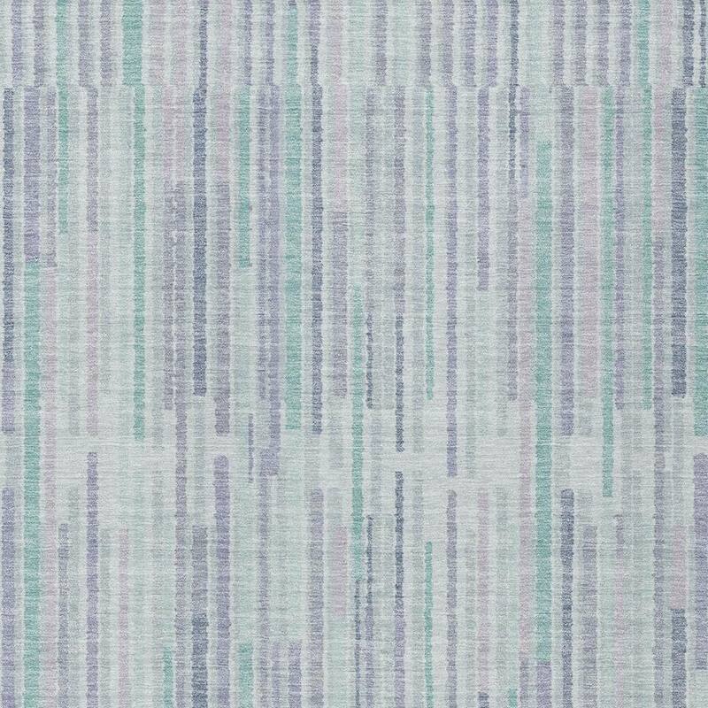 HomeRoots Striped Transitional Rectangle Outdoor Rug