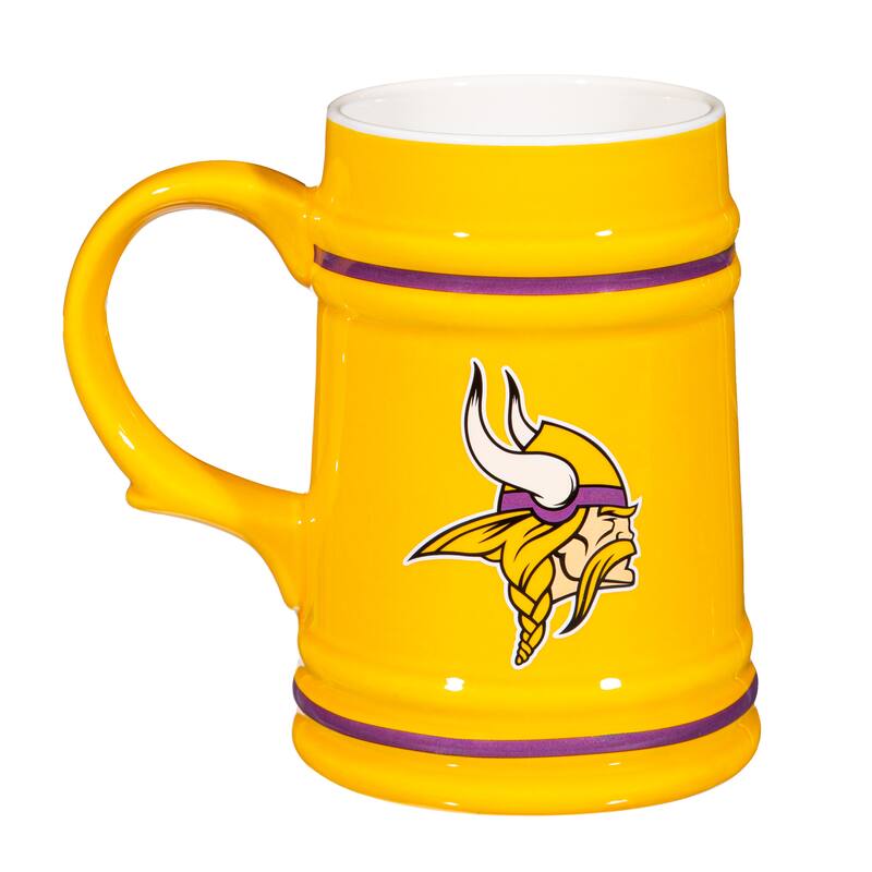 Minnesota Vikings 24 oz Ceramic Stein Mug