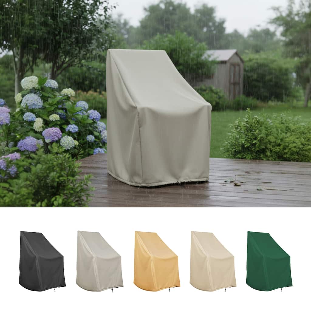 SnugShield Waterproof Rocking Chair Cover 45.25"H x 34.25"D x 27.25"W