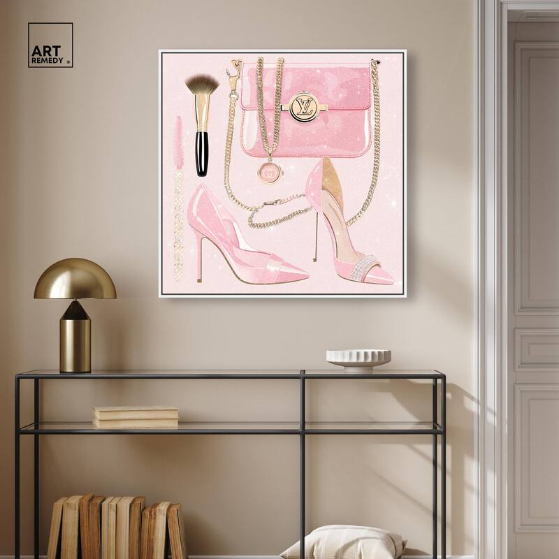 Her Favorite Choices Canvas by Art Remedy