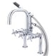preview thumbnail 6 of 30, Concord Deck Mount Clawfoot Tub Faucet Polished Chrome