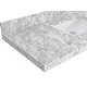 preview thumbnail 128 of 161, Willow Collection 48 in W x 22 in D x 36 in H Boston Single Bowl Sink Bathroom Vanity with Countertop