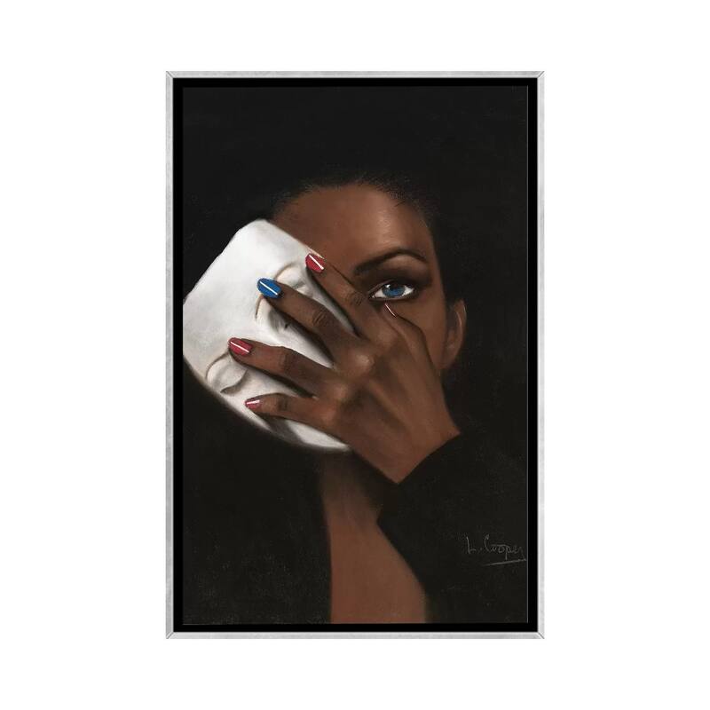 iCanvas "In Justice for All" by Laurie Cooper Framed