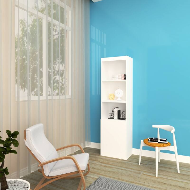 Queen Size Morden Deisgn Big Size Vertical Murphy bed with table and shelf for bedroom or Guestroom White Wall bed