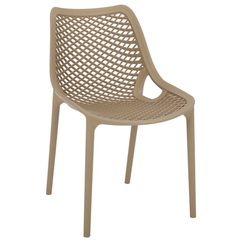 SAFAVIEH Outdoor Living Leila Dining Chair (Set of 2) - 20"W x 24"D x 32"H