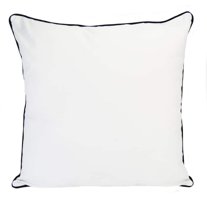 Donna Sharp Dawson White Emblem Decorative Pillow