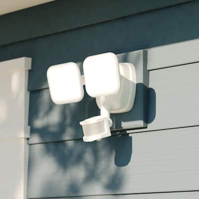 Theta LED Outdoor Motion Sensor Adjustable Security Flood Light