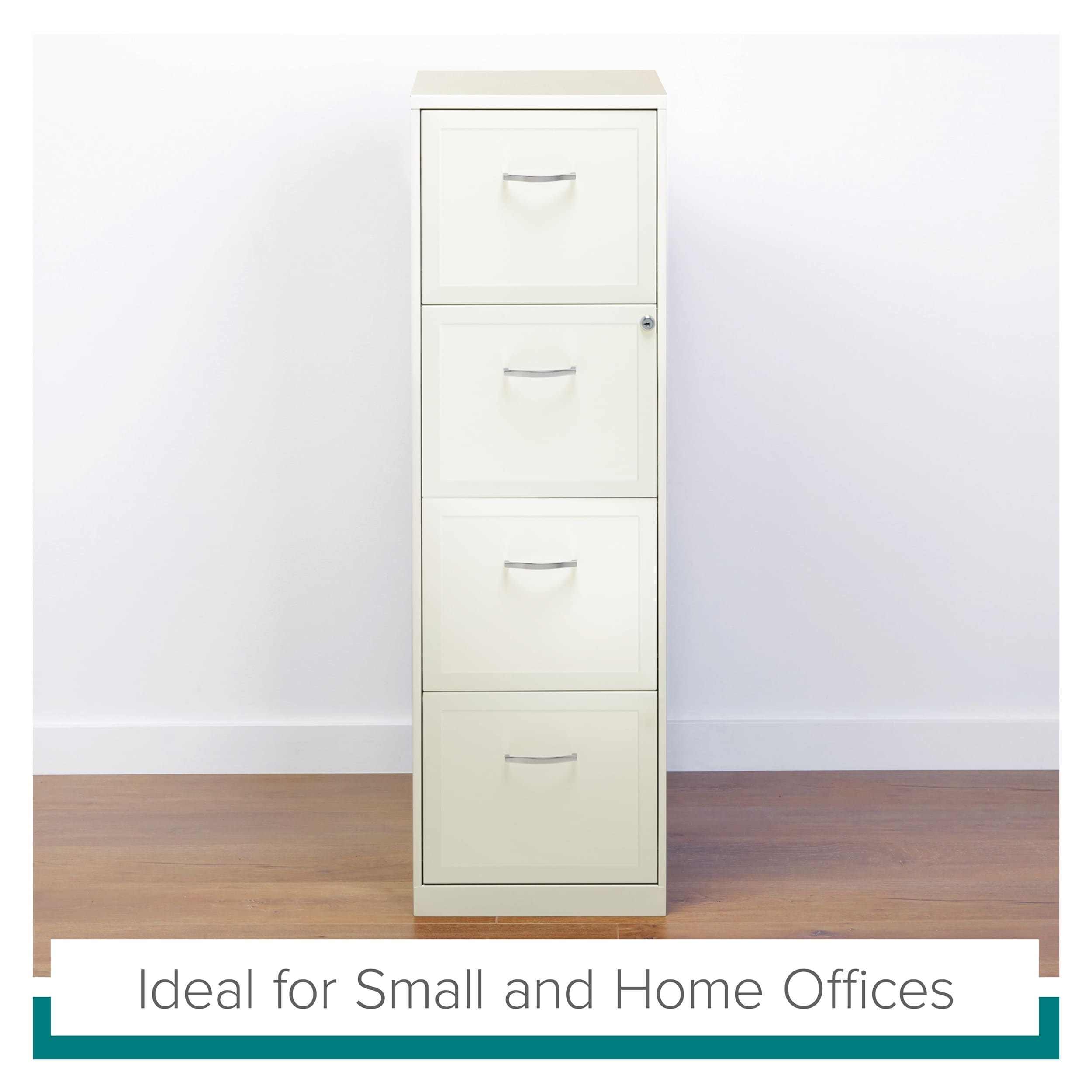 Small Filing Cabinet - White