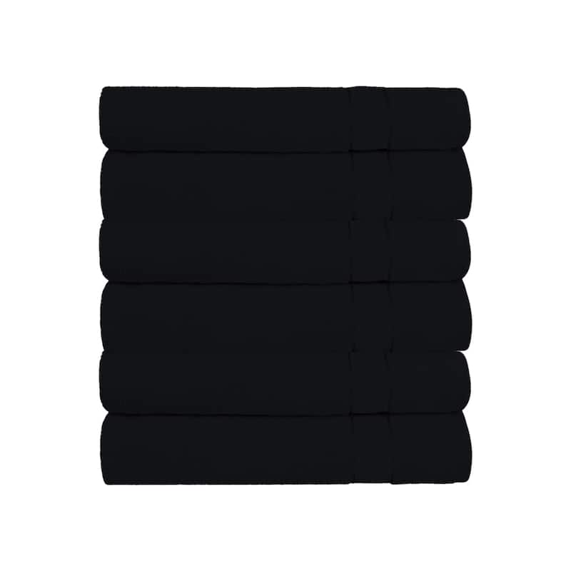 Superior Absorbent Zero Twist Cotton | 6 Pack Hand Towels Set (16 x 32 inches) 600 GSM for Bathroom, Gym, Shower, Hotel, Spa