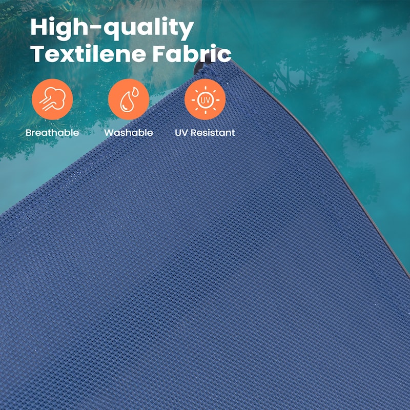 Pellebant Outdoor Patio Adjustable Chaise Lounge Chairs