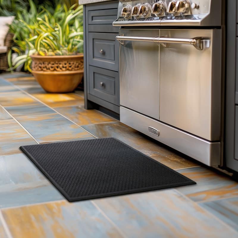 Mohawk Home Honey Comb Rubber Door Mat