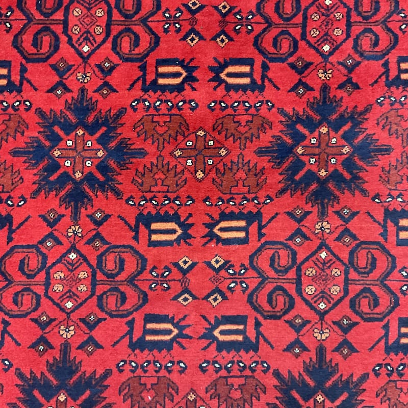 HERAT ORIENTAL Handmade Khall Mohammadi Wool Rug - 4'9" x 6'7"