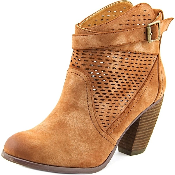 Shop Not Rated Macy Women Round Toe Synthetic Ankle Boot ...