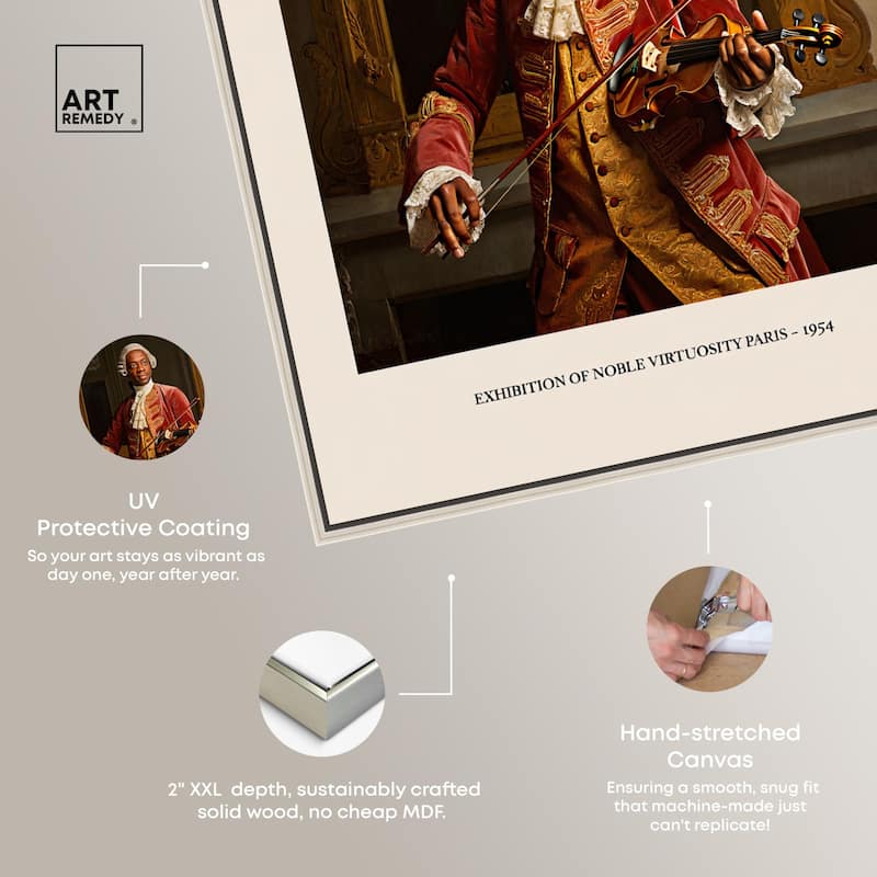 Noble Virtuosity Canvas by Art Remedy