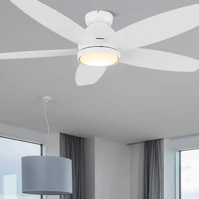 CARRO Cerus 52" 5-Blade Indoor Ceiling Fan with LED Light and Remote
