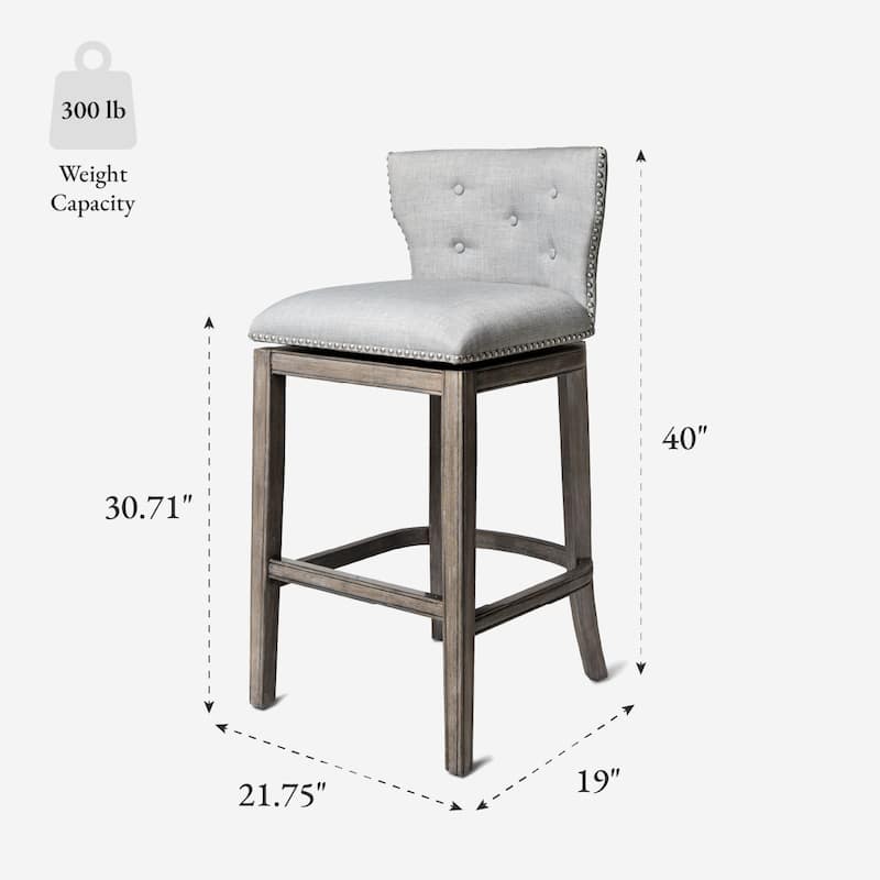 Maven Lane Hugo Kitchen Stool