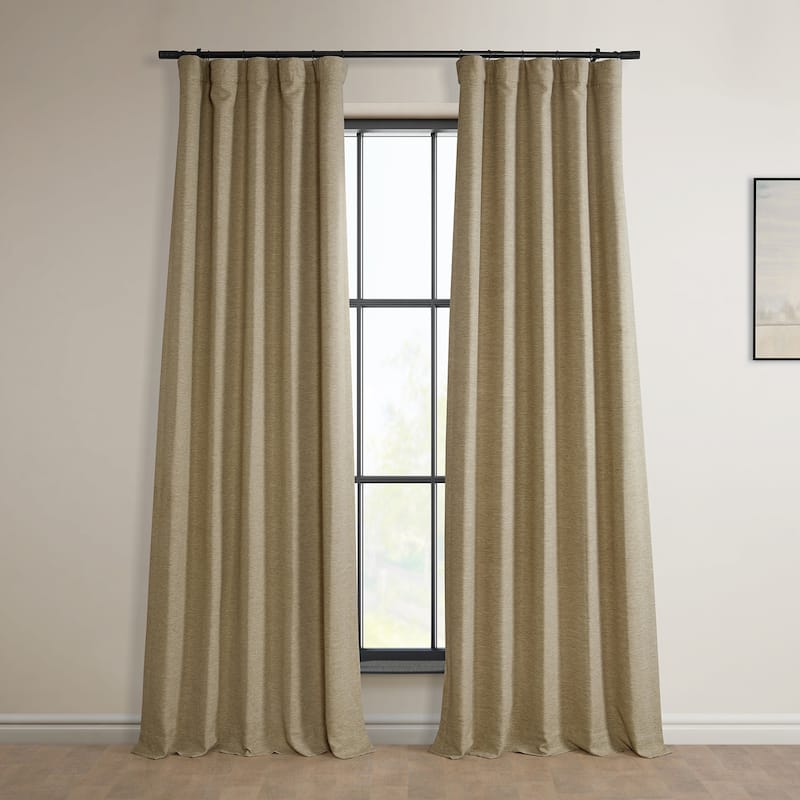 Exclusive Fabrics Ginger Bellino Room Darkening Curtain Panel (1 Panel) - 50 X 84