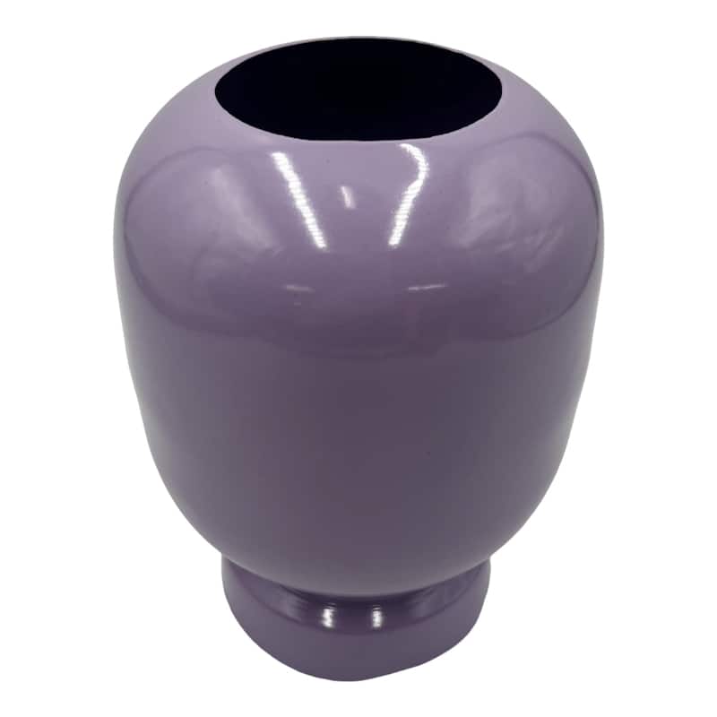 8 Inch Tall Decorative Handmade Iron Modern Round Flower Vase