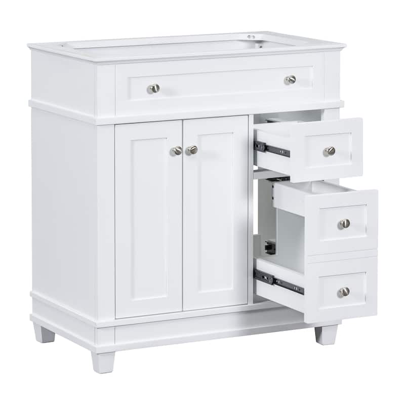 30" Free Standing Bathroom Vanity Cabinet