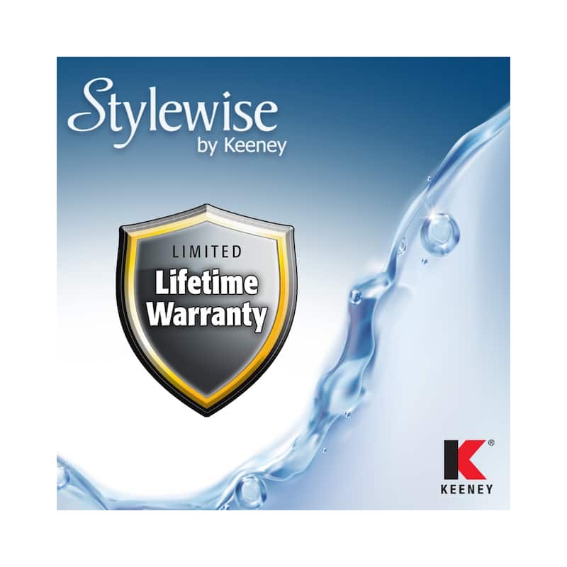 Keeney K750 Stylewise 3 Function, 3 Way Showerhead Kit - 3"