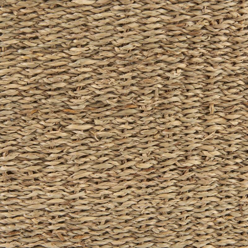 Copenhagen 15.7L x 15.7W x 15.7H (Set of 3) Medium Brown Square Twisted Seagrass Square Basket