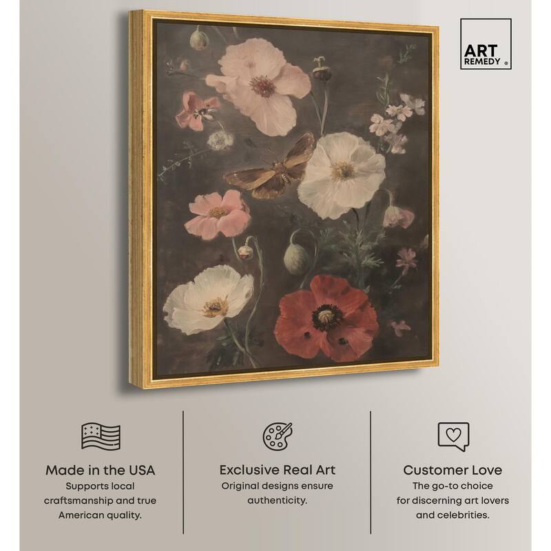 Vintage Botanicals II Canvas by Art Remedy