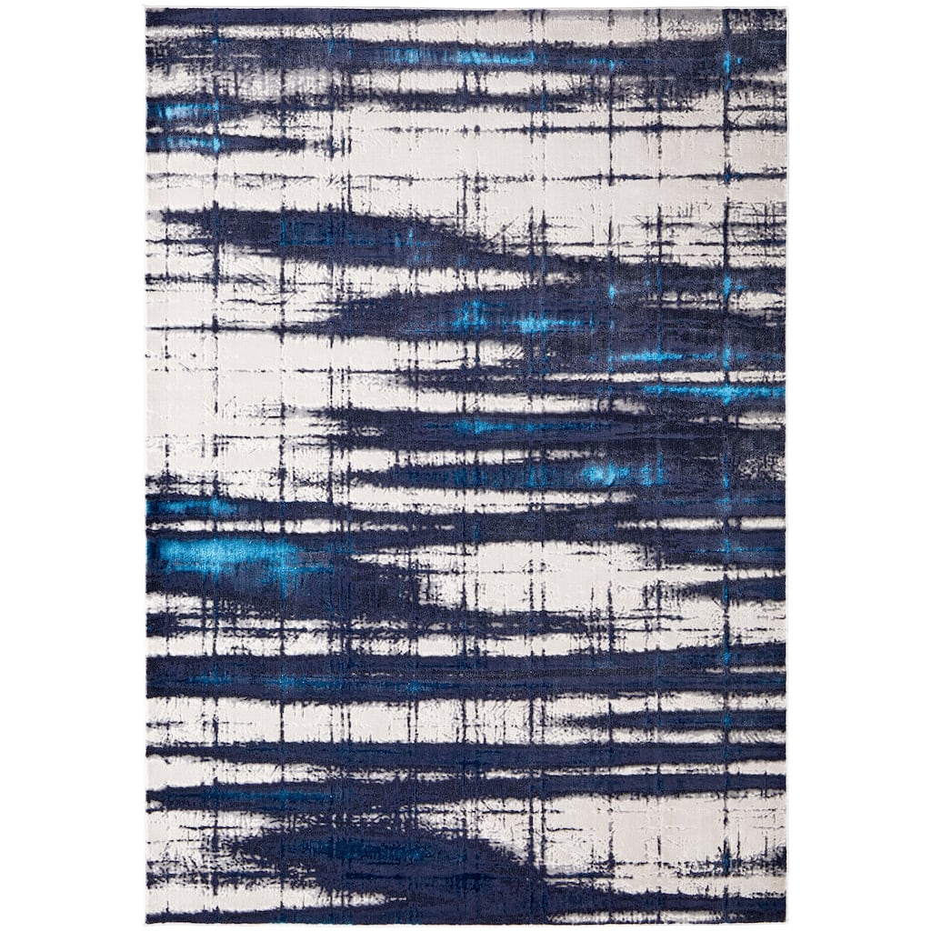 Grand Bazaar Armada Machine Made Abstract Modern Area Rug