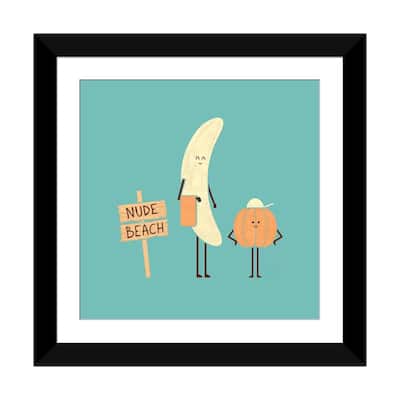 iCanvas "Nude Beach" by HandsOffMyDinosaur