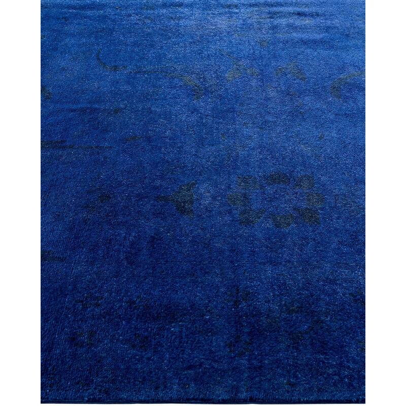 Vibrance One-of-a-Kind Hand-Knotted Area Rug - Blue, 5' 1" x 8' 3" - 5' 1" x 8' 3"
