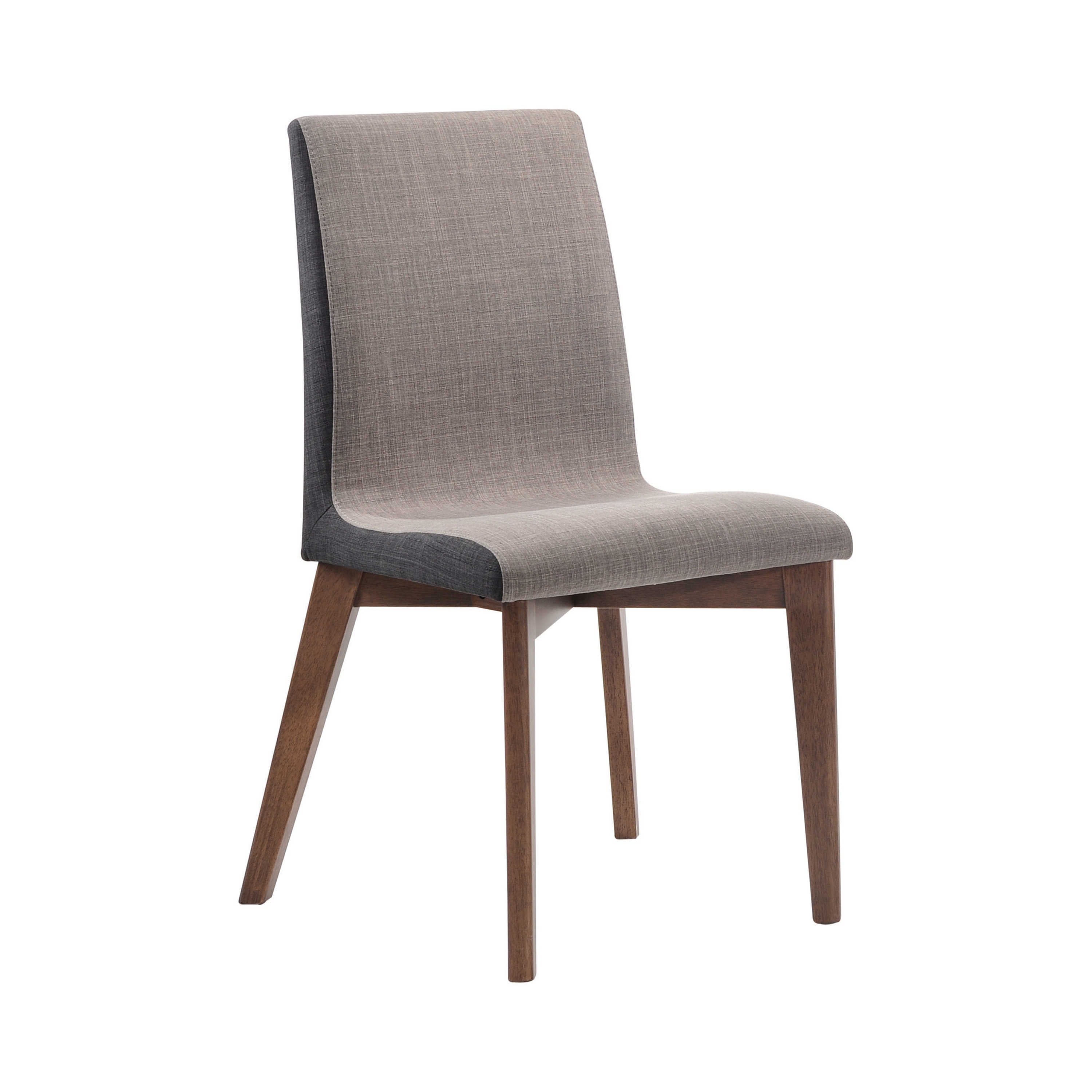 Honeycutt Light and Dark Grey Upholstered Dining Chairs Set of 8