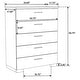 preview thumbnail 9 of 41, Jeremaine Bedroom Set with Plank Headboard White