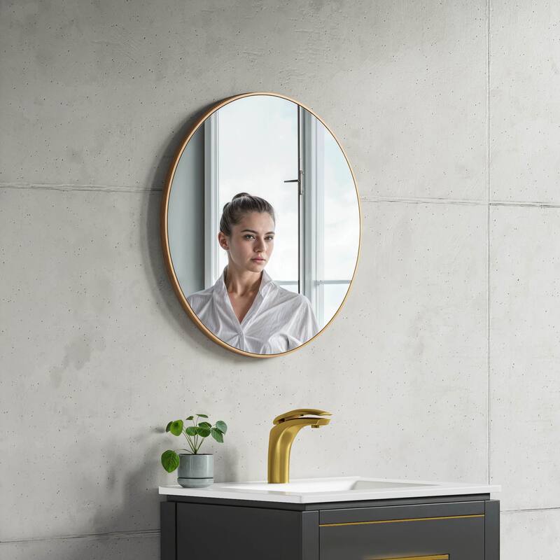 Catton Round Mirror - 24" Diameter