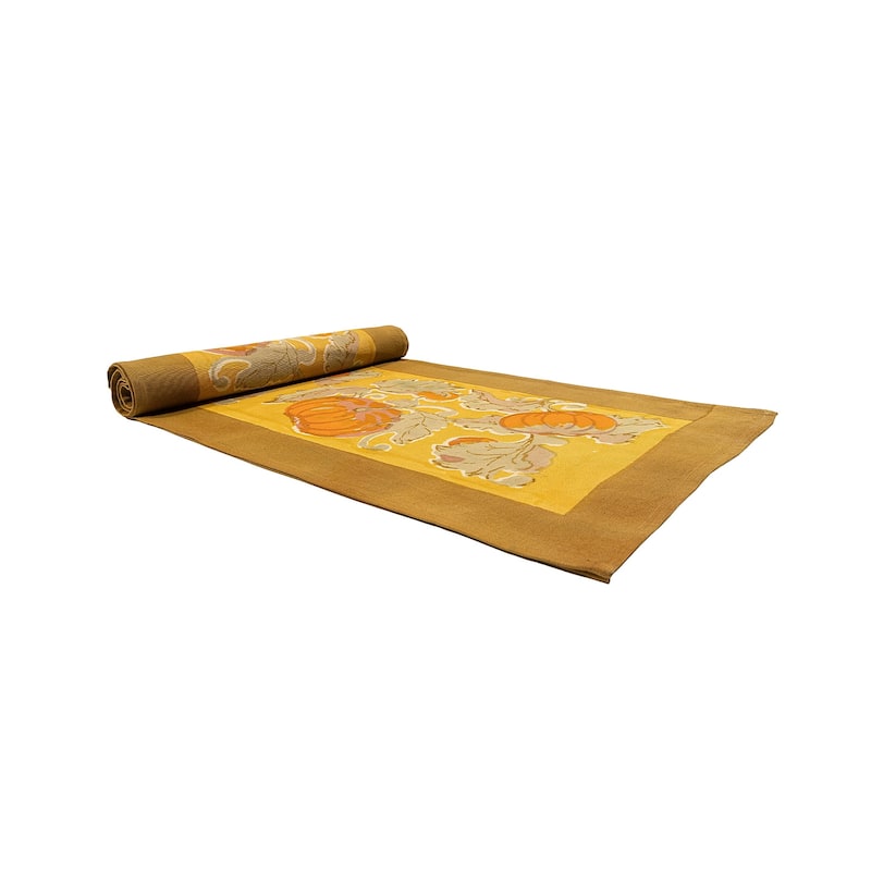 Couleur Nature Pumpkin Table Runner