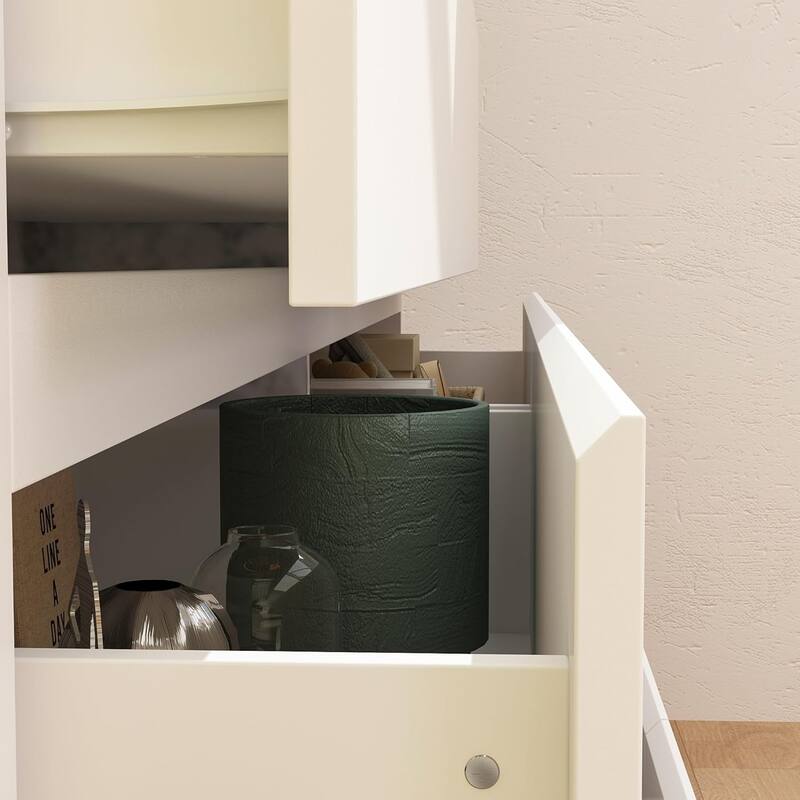 ELEMOVE Chests Of Drawers Storage Dresser Chest with 6 Drawers Large Storage Space Top Storage Space