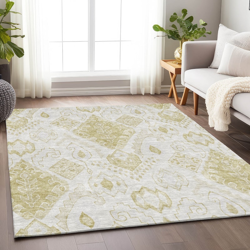 Premium Washable Super Soft Muted Moroccan Boho Mayfield Rug