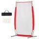 preview thumbnail 12 of 10, 7 x 4 Feet Portable Baseball and Softball Body Protector Safety Screen with Carry Bag