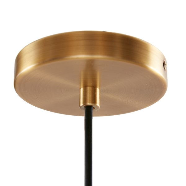 Abalone glass pendant light by hampton hill top