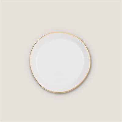 Good Morning Plate Small Morning White - White