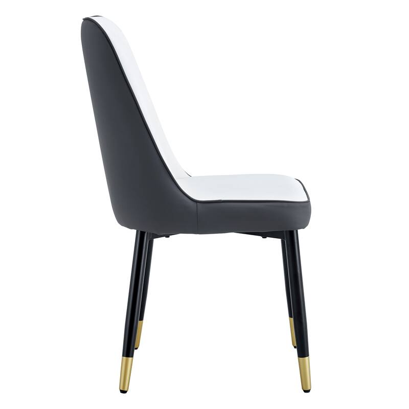 Modern PU Leather Dining Chair ,Set of 2