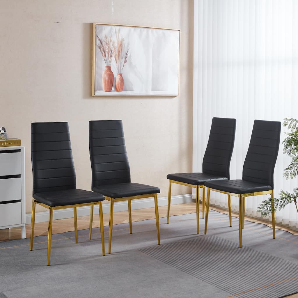 Chair Set of 4, Comfortable, Durable & Stylish Design for Modern Dining Experience