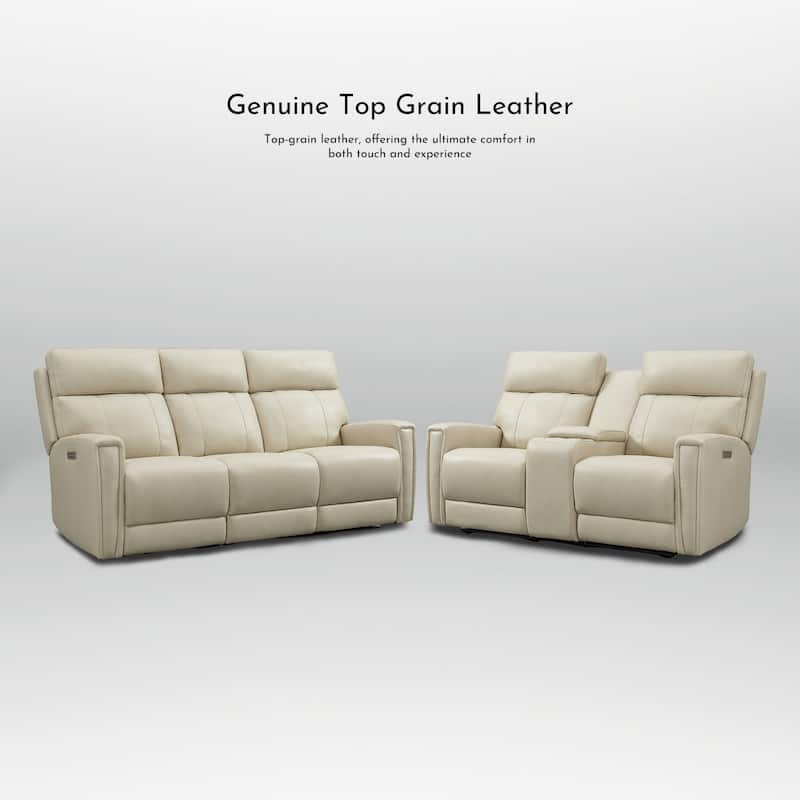 154'' W 5-Seat Power Sofa set with Zero Gravity, Adjustable Headrest and USB&Type-C Ports