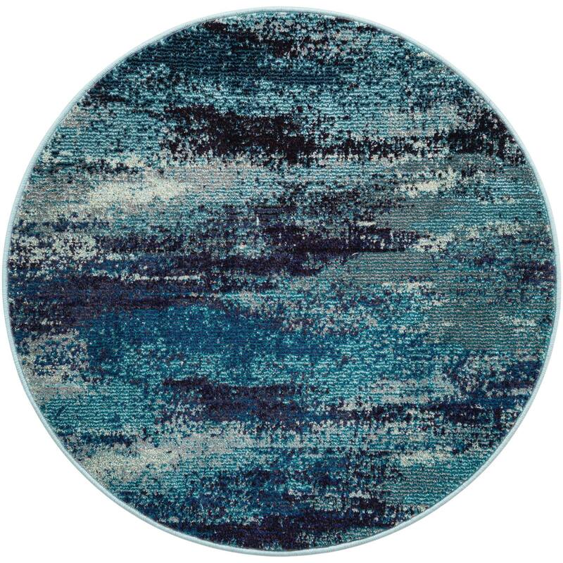 Contemporary Zhale Collection Area Rug
