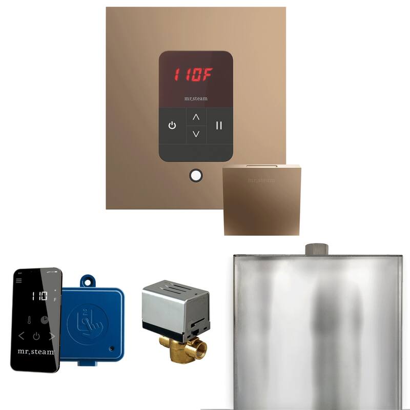 Mr Steam BBS Basic Butler Package Steam Shower Control Package with - Nouveau Bronze
