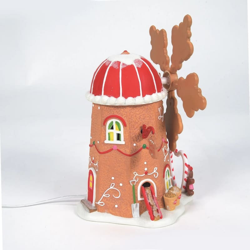 Department 56 North Pole Series Gingerbread Cookie Mill Lighted Building - 6007610