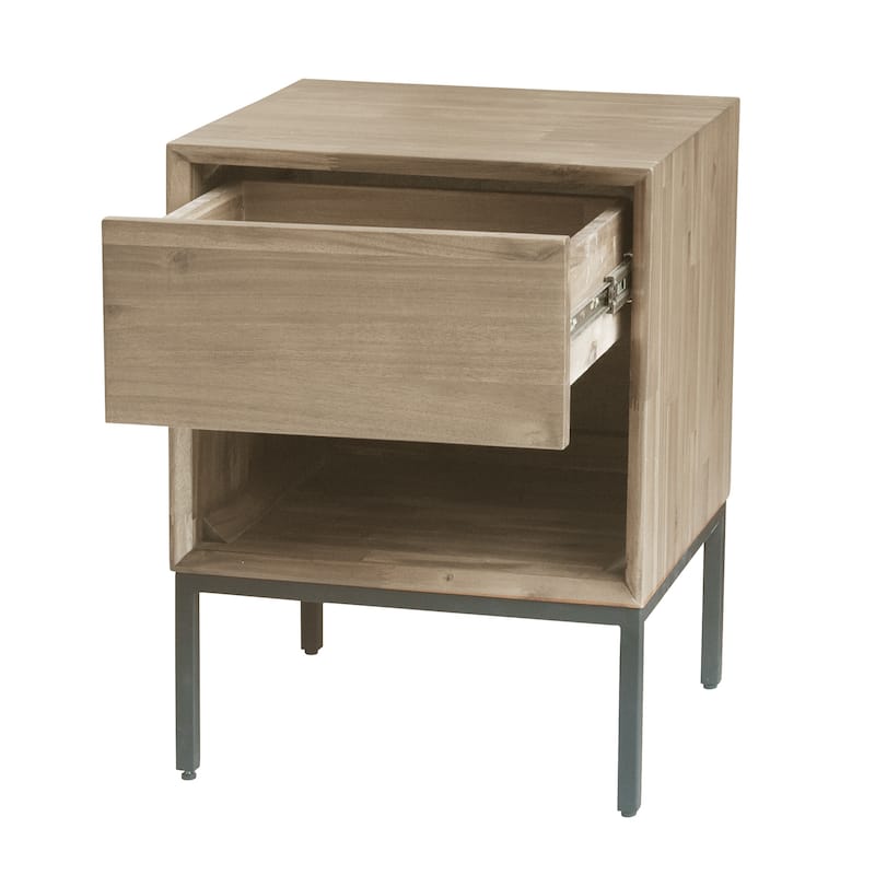 NPD Furniture Hathaway 1 Drawer Night Stand